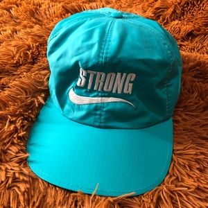 Rare 90s Bootleg Nike ??? Polyester SnapBack Cap Hat